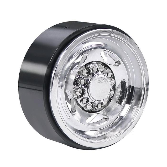 4Pcs Velg Beadlock Rc Axial Scx10 Traxxas Trx4 Vanquish Vs4-10 Rgt 1/10 Vintage Velg Beadlock 1.9