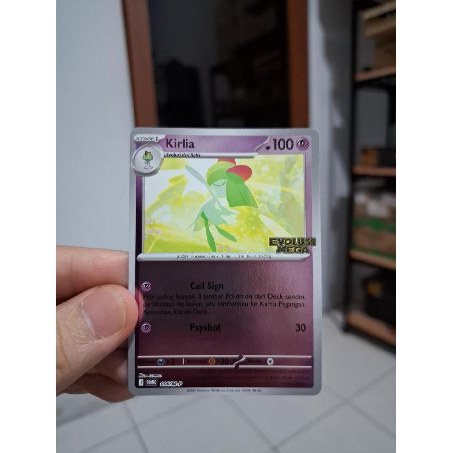 Kirlia Evolusi Mega Promo Pokemon Tcg Indonesia