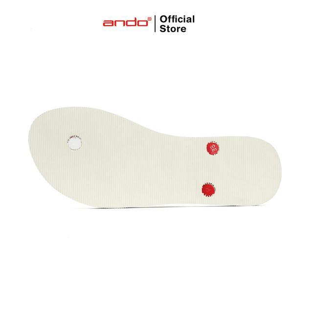 Ando Official Sandal Jepit Nice Merdeka Wanita Dewasa - Merah/Putih