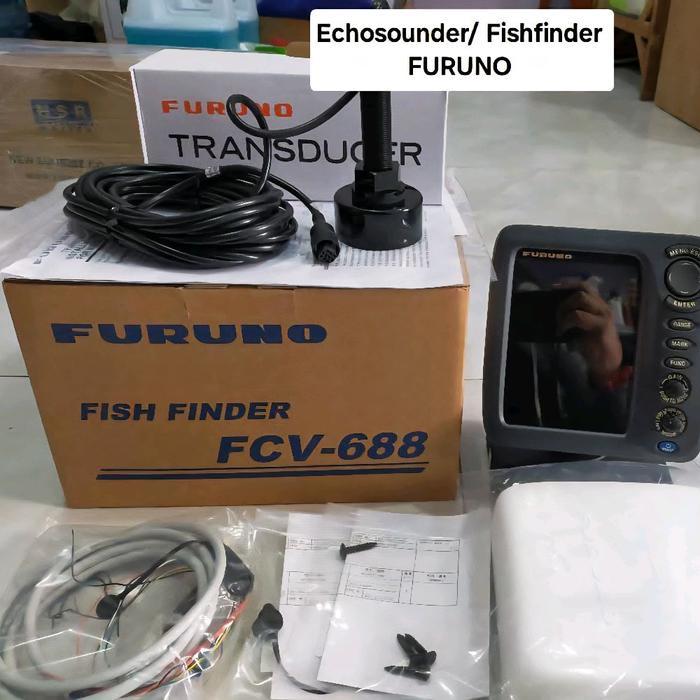 ECHOSOUNDER FURUNO FCV 688 FISH FINDER FCV688 NO KODEN SIMRAD