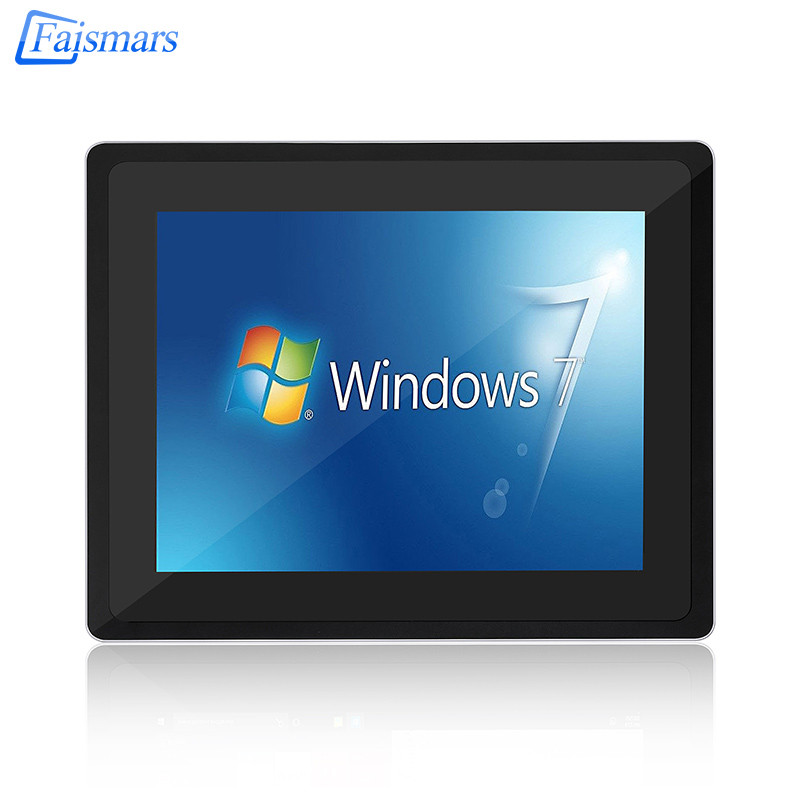 12.1 Inch All-in-One Computer Windows 10 Tablet with Pure Flat Waterproof Front LCD Capacitive Touch
