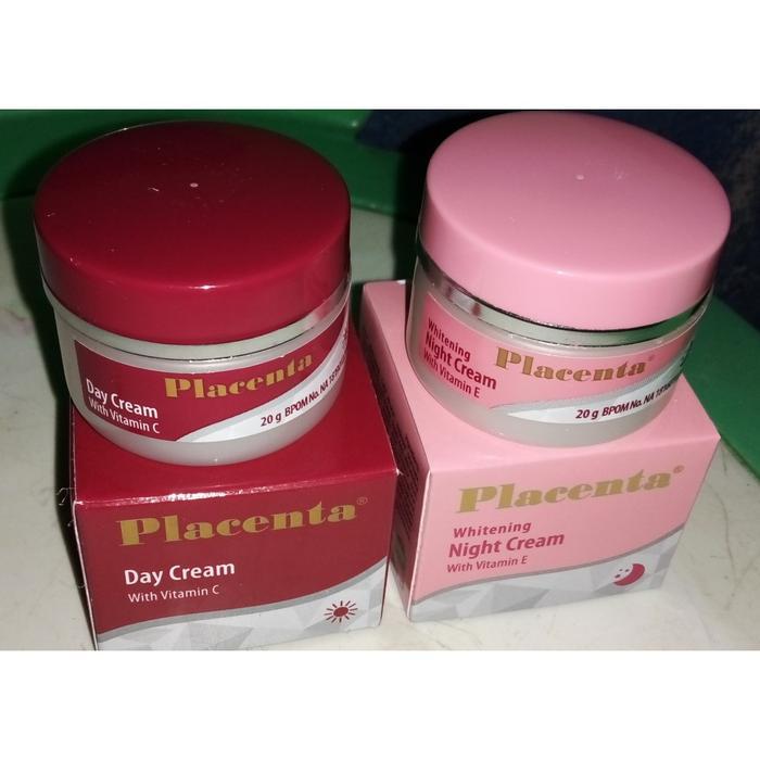 Discount - Placenta day cream 20gr / Night Cream 20gr / Paket Day+Night+Sbn