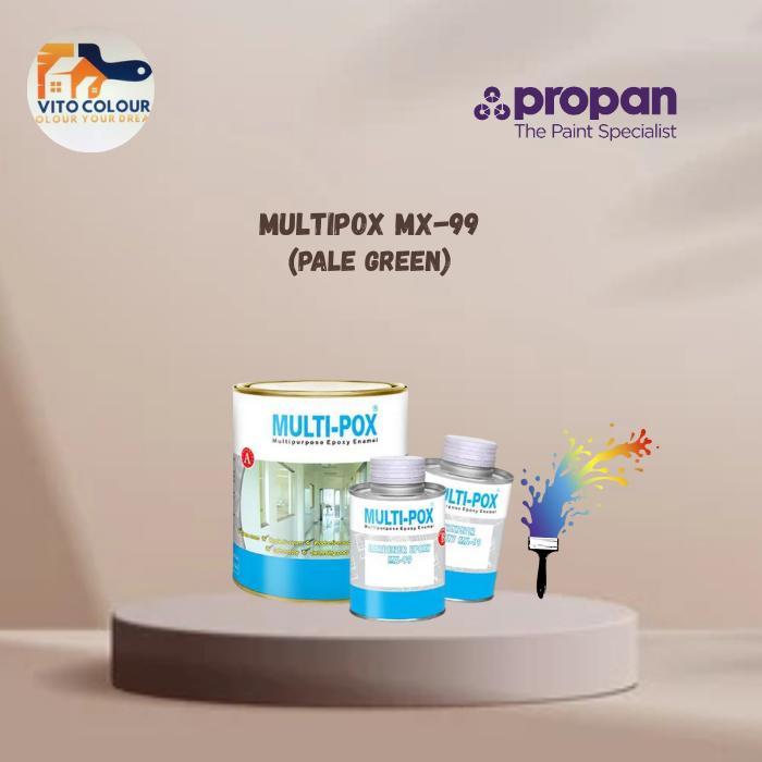 Propan Cat Lantai Multipox-99 Pale Green