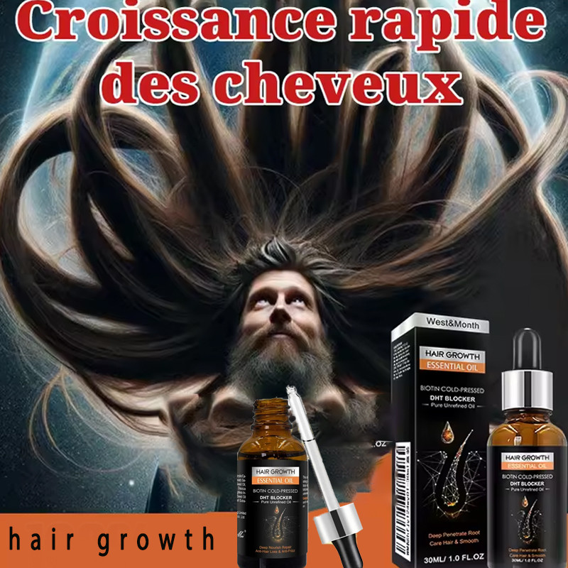 Hair Growth Oil,Biotin DHT Blocker Anti-Loss Shampoo Boost Regrowth Increase Production of Shampoo