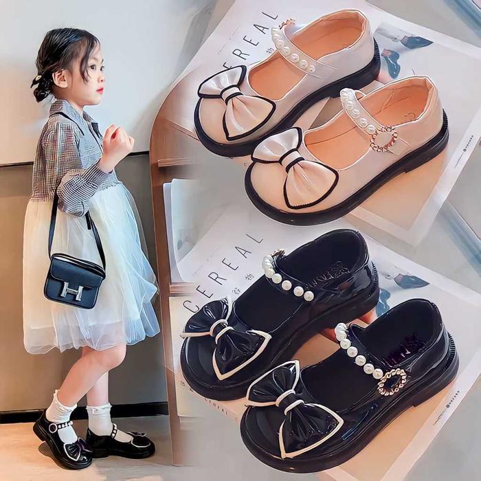 Sepatu Anak Perempuan Umur 2 10 Tahun Terbaru / Sepatu Anak Perempuan Model Pita Tali Mutiara Cantik