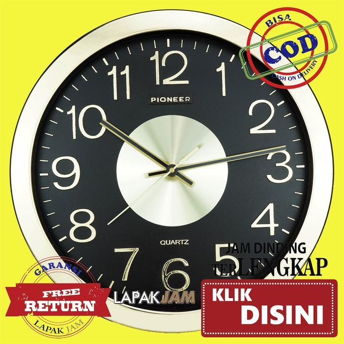 IFY (IMPORT) JAM DINDING PIONEER HS 2137 BULAT POLOS MINIMALIS DIAMETER 32.5 CM BES TERMURAH
