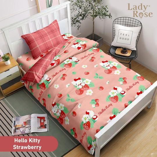 IFY (IMPORT) SPREI LADY ROSE SINGLE 120X200 KARAKTER KARTUN ANAK LAKI PEREMPUAN TERMURAH TERLARIS