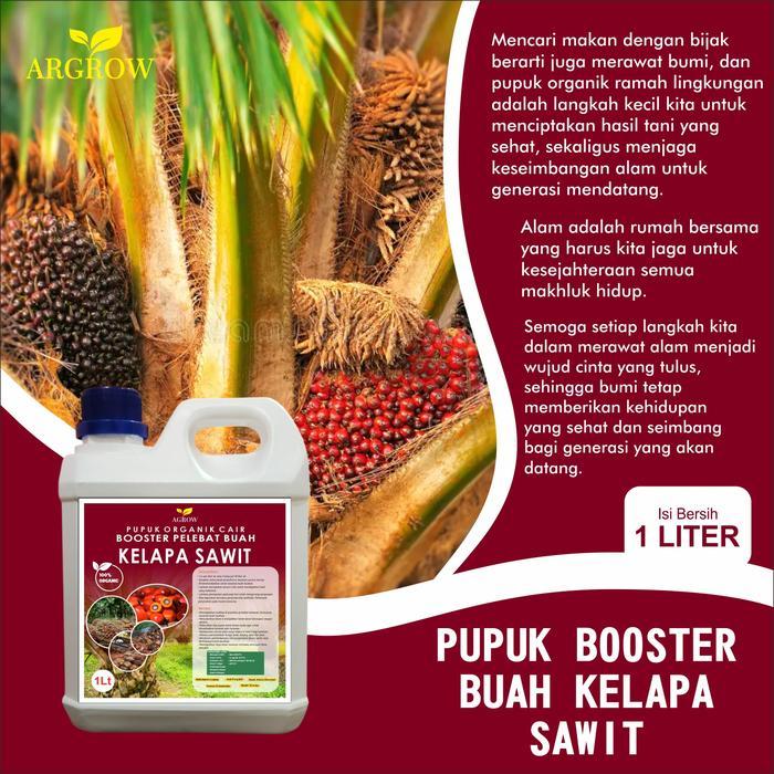 Mrono_Mrene Booster Sawit 1 Liter, Pupuk Organik Cair Untuk Pohon Kelapa Sawit Pupuk Bernurtrisi