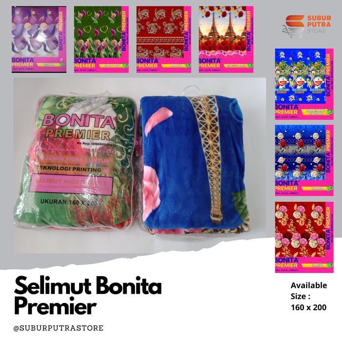 Selimut Bonita Disperse 3D VARIAN D Ukuran 160x200 cm