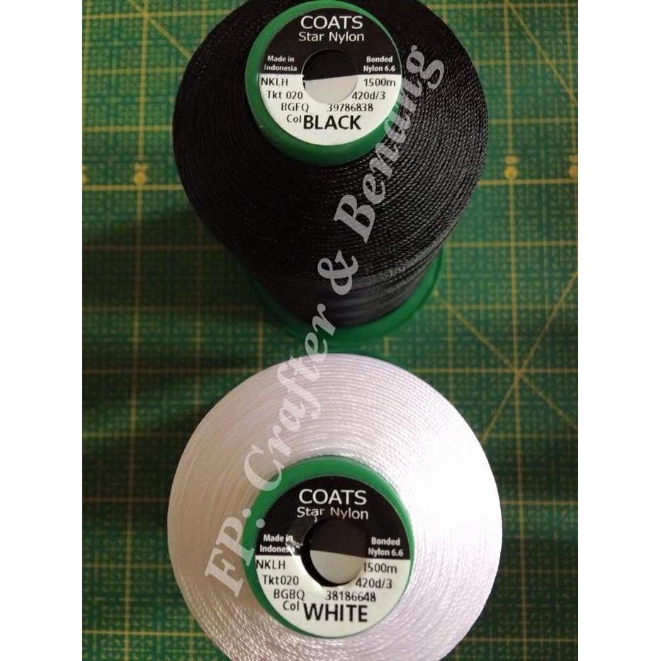 jq41- Benang Jahit Coats Star (Bonded Nilon 6.6 Multicord) M20