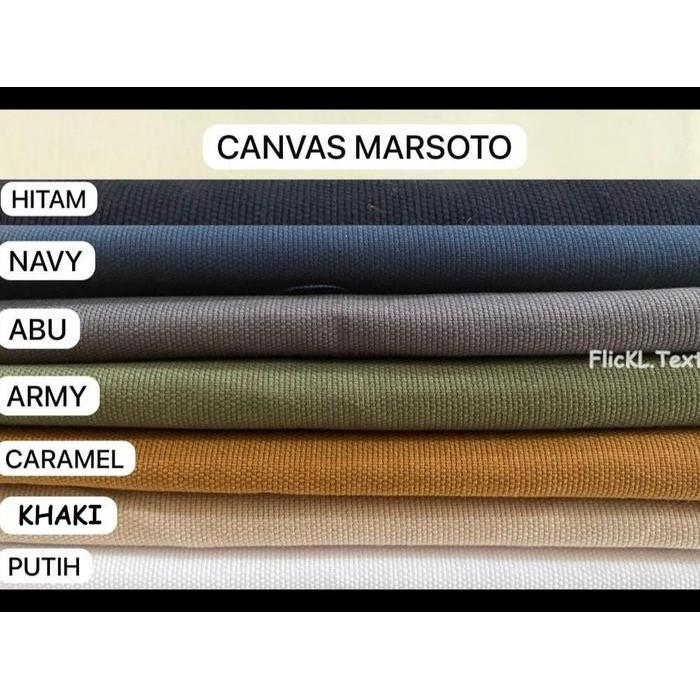 jq41- Kain Kanvas Marsoto Katun Bahan Marsoto Kanvas Katun