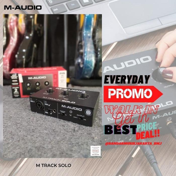 Tntgmusic- M-Audio M-Track Solo Mtrack ,Bmj