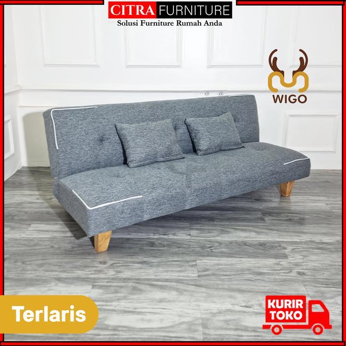 WIGO Sofa Bed Reclining Marvel Series Sofa Lipat Santai Minimalis