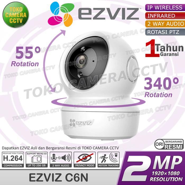 CCTV WIRELESS WIFI KAMERA IP CAMERA EZVIZ C6N 1080P 2MP