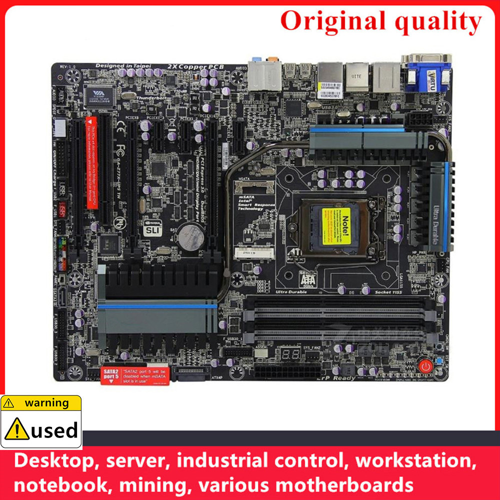 For GA-Z77X-UP5 TH Z77X-UP5 TH Motherboards 1155 DDR3 32GB For Intel Z77 Overclocking Desktop Mainbo