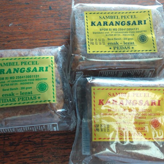 New Karangsari bumbu pecel