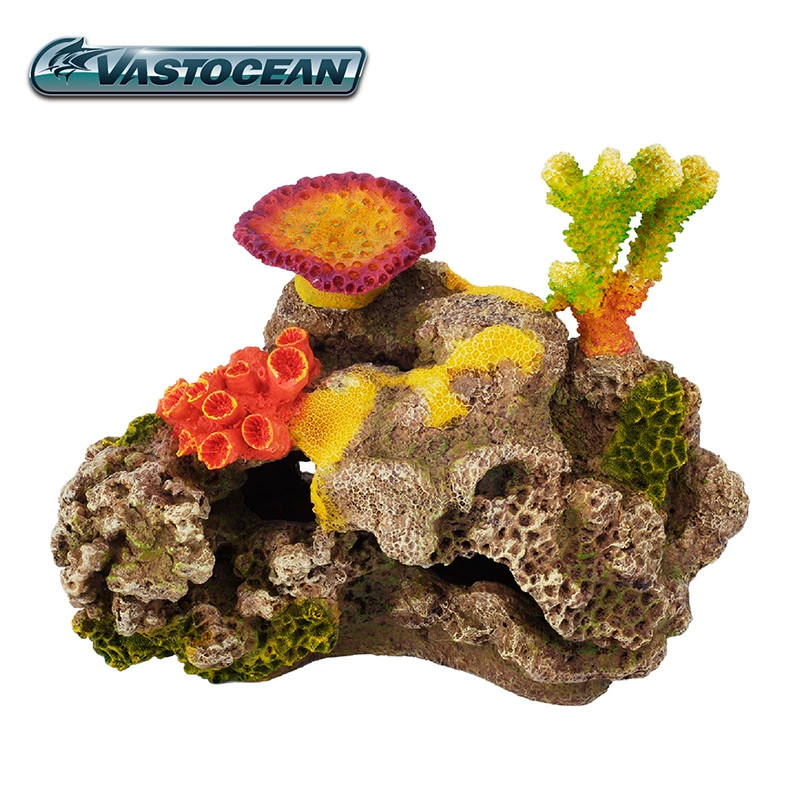 Vastocean saltwater aquarium simulation coral stone aquascape aquarium fake coral