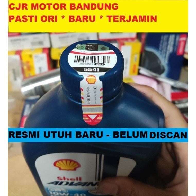 PAKET GANTI Oli MESIN + GEAR MOTOR NMAX VARIO SHELL ADVANCE AX7 1 L