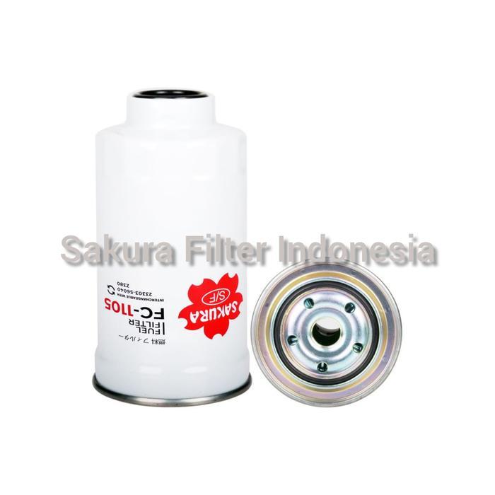 FILTER SOLAR/FUEL TOYOTA RINO (89 UP), DYNA RINO 115PS SAKURA FC-1105