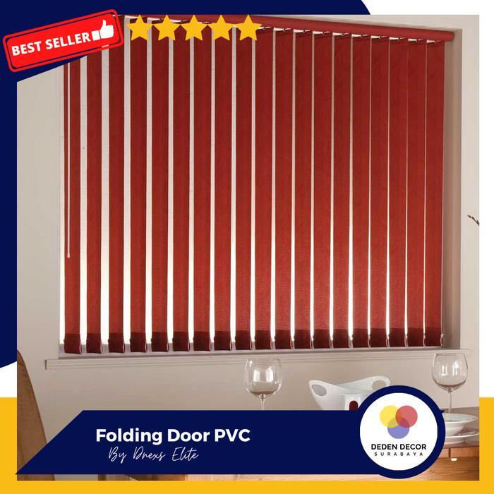 Diskon Tirai Vertikal Blind Indoor / Vertikal DimOut / Tirai Jendela / krey