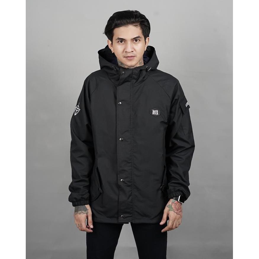 SIZE L - XXL JAKET KASUAL PRIA PARASUT DISTRO SIMPLE KEREN BEST PRODUK