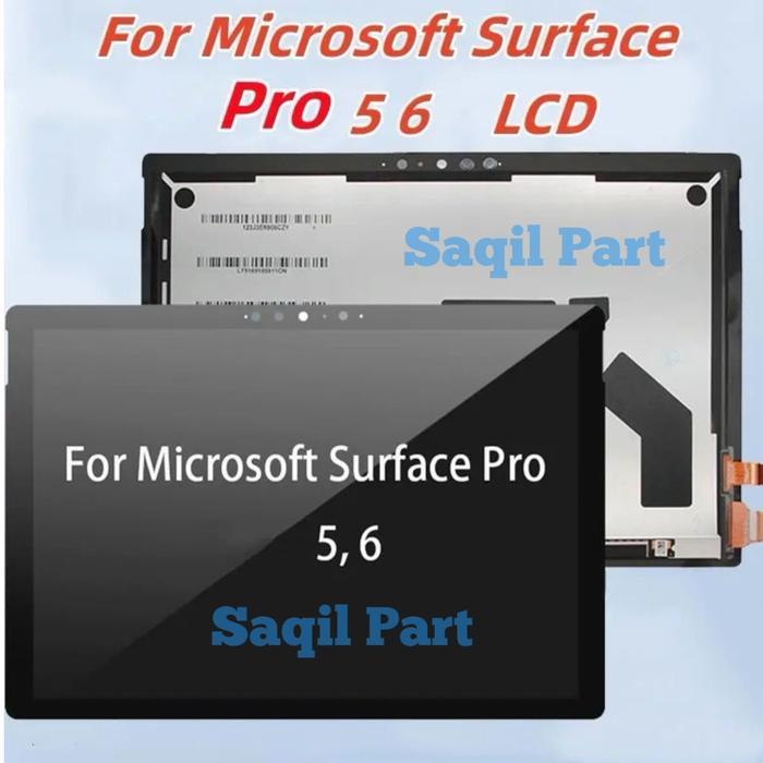 Ready Lcd Layar Microsoft Surface Pro 6 1807 Surface Pro 5 1796 Touchscreen