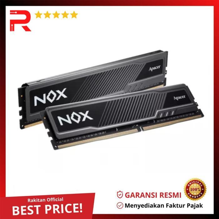fq6n- Apacer Ddr4 Nox 16Gb 3200Mhz (2X8Gb) Dual Channel - Ram Pc Ddr4