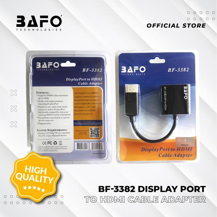 fq6n- Converter Displayport To Hdmi Bafo Bf-3382 / Dp To Hdmi Bf3382