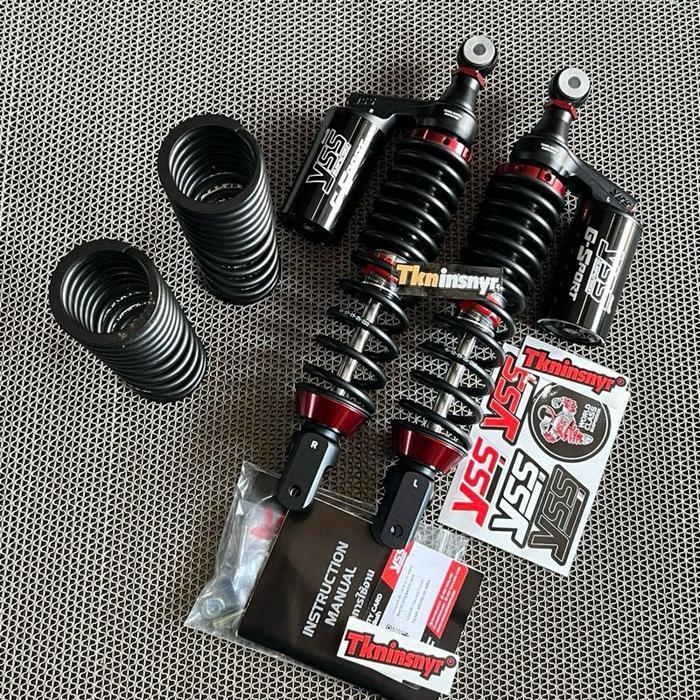 Ready Shock Shockbreaker Yss G-Sport Smooth Black 365Mm Pcx 160 Cbs/Abs Original