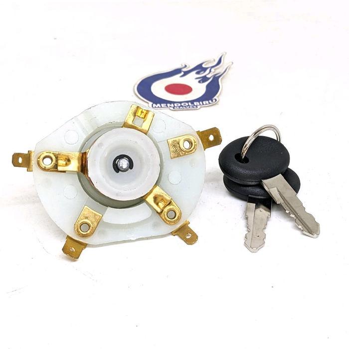 kunci stang bagian atas vespa PX lama, PX MK1 dan PS lama