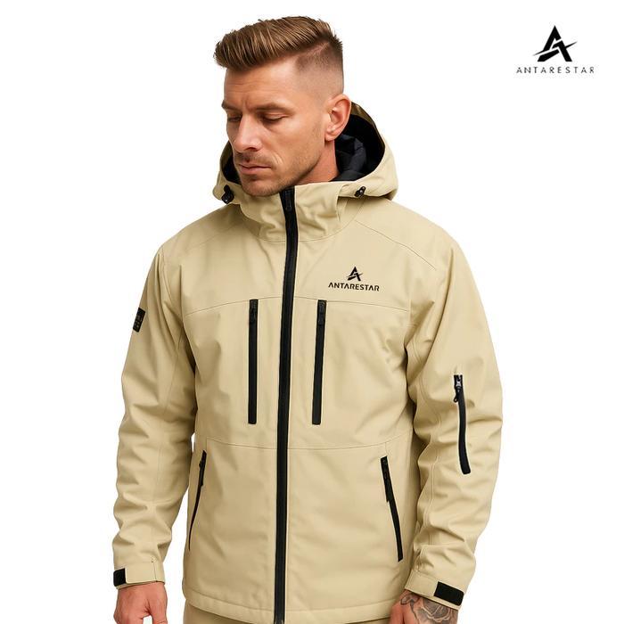 ANTARESTAR Official - Jaket Gorpcore Waterproof Jaket Pria Wanita Hiking Gunung Windbreaker Outdoor