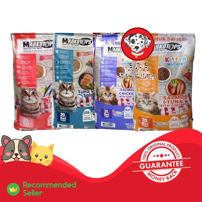 Makanan Kucing Markotops Adult & Kitten 20Kg