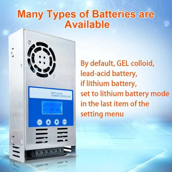 SCC MPPT 60A 60 A Solar Charge Controller 12V 24V 36V 48V