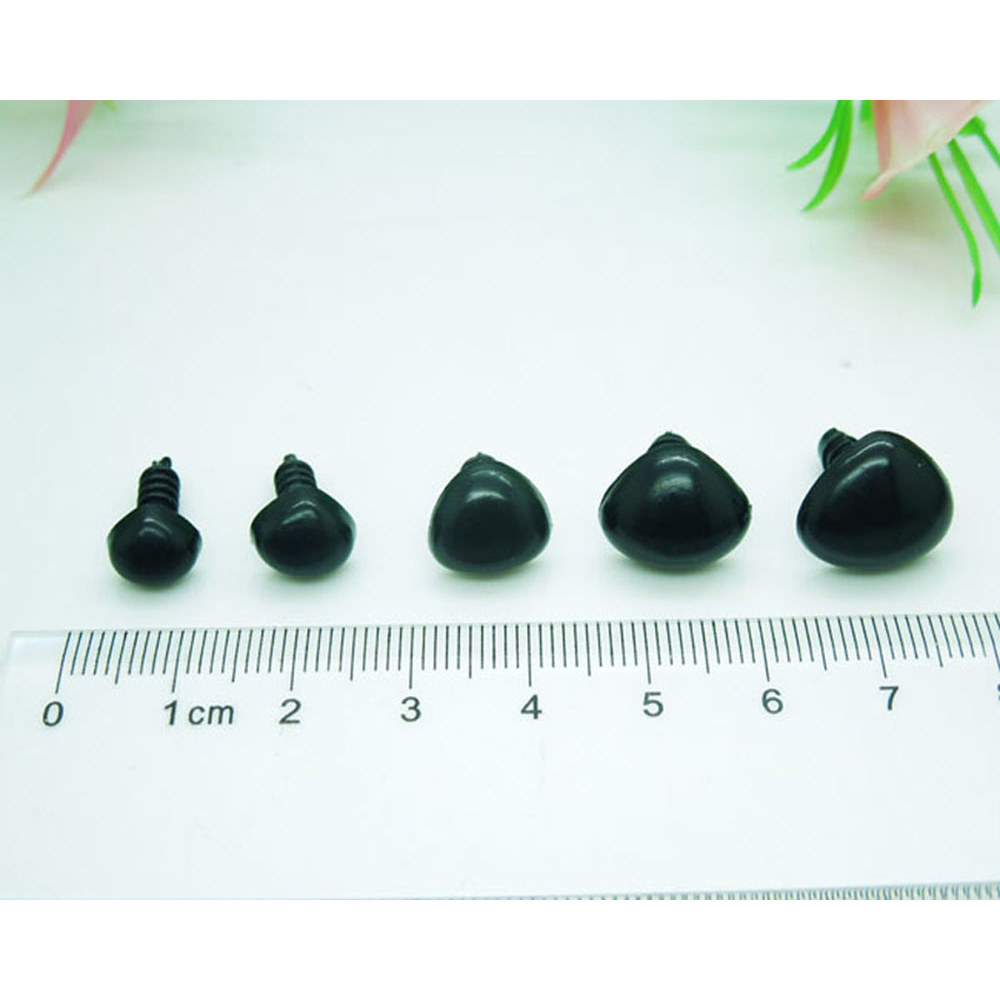 Doll Accessories Scrapbook Nose 100pcs/Box 8-15mm Black Scrapbook Doll Safety Nose Children Handmade