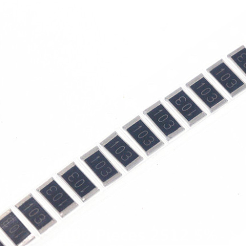 50pcs 2512 smd Chip Resistor 1% 1W  0R-10M R001 R010 R100 R020 R300 1R 10R 100R 1K 10K 100K 220K 470