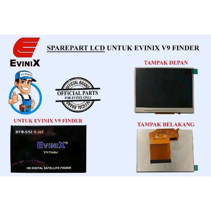 LCD ORIGINAL UNTUK SATFINDER EVINIX V9 FINDER / FREESAT V8 FINDER