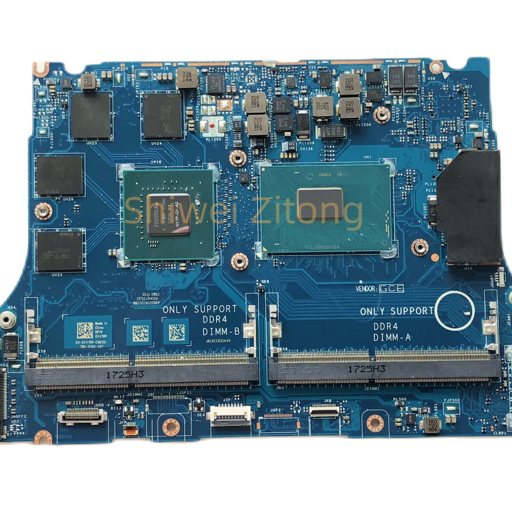 CAM00 LA-E331P FOR Dell Precision 15 5520 XPS 15 9560 Laptop Motherboard WITH I5-7300HQ I7-7700HQ I7