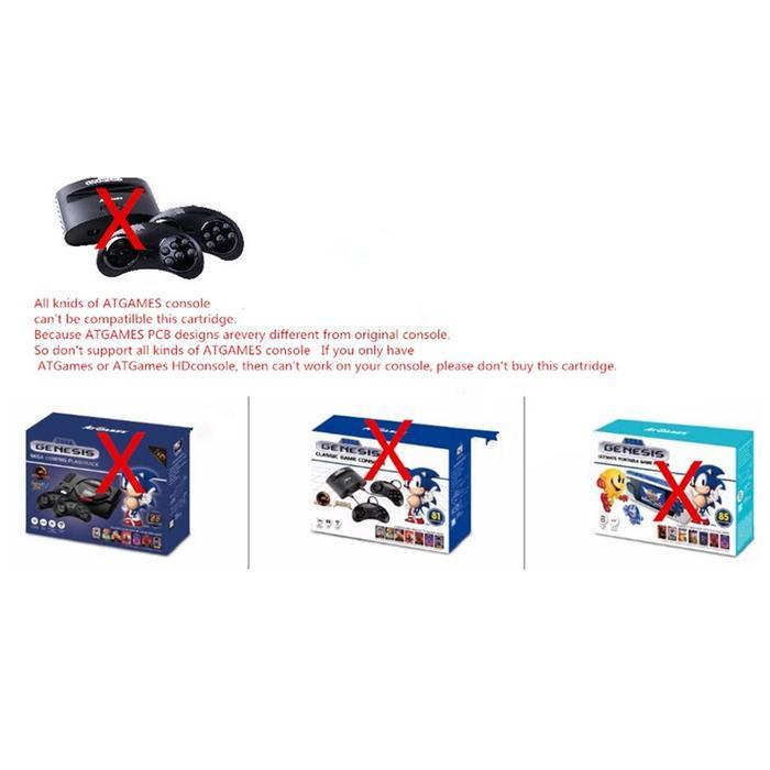 Cartridge Game 1000 In 1 Edmd Remix Md Untuk Sega Genesis Megadrive