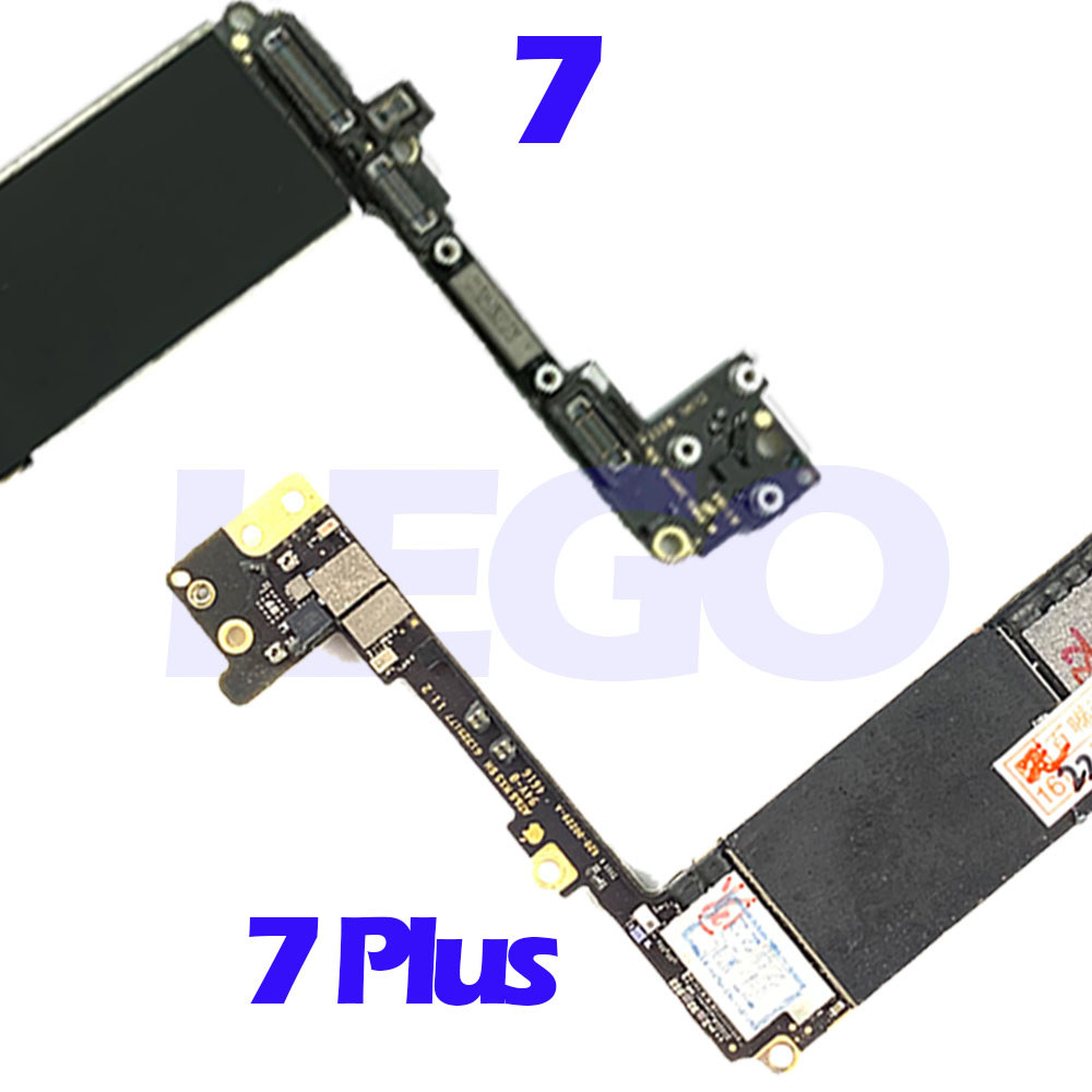 Original Unlock For iPhone 7 7plus 8 8plus Motherboard Free icloud Logic Board Support update & 4G F