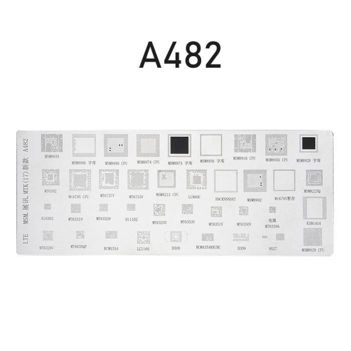 4PCS/SET CETAKAN IC HP PLAT BGA UNIVERSAL CETAKAN IC CPU PLAT PONSEL TYPE UNIVERSAL CETAKAN