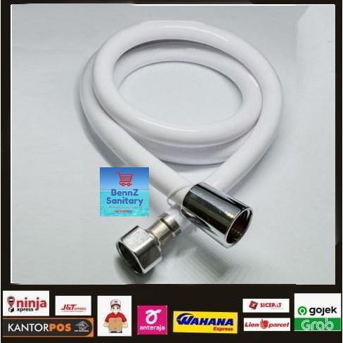 Aj' Selang Jet Shower 120Cm, Selang Kloset Duduk, Selang Toilet Shower