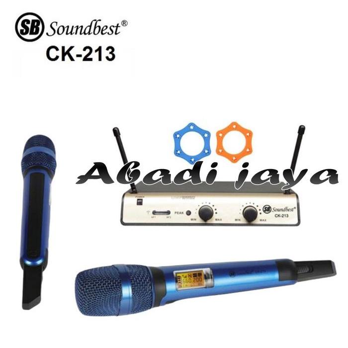 Oryginal Mic Soundbest Ck 213 Wireless Soundbest Ck213 Promo