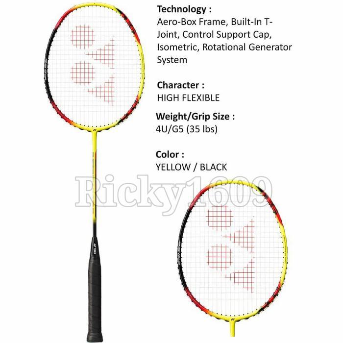 RAKET BADMINTON YONEX ASTROX 0.7 DG - HEAD HEAVY BALANCE - HIGH FLEXIBLE (TENSION 35 Lbs) ORIGINAL