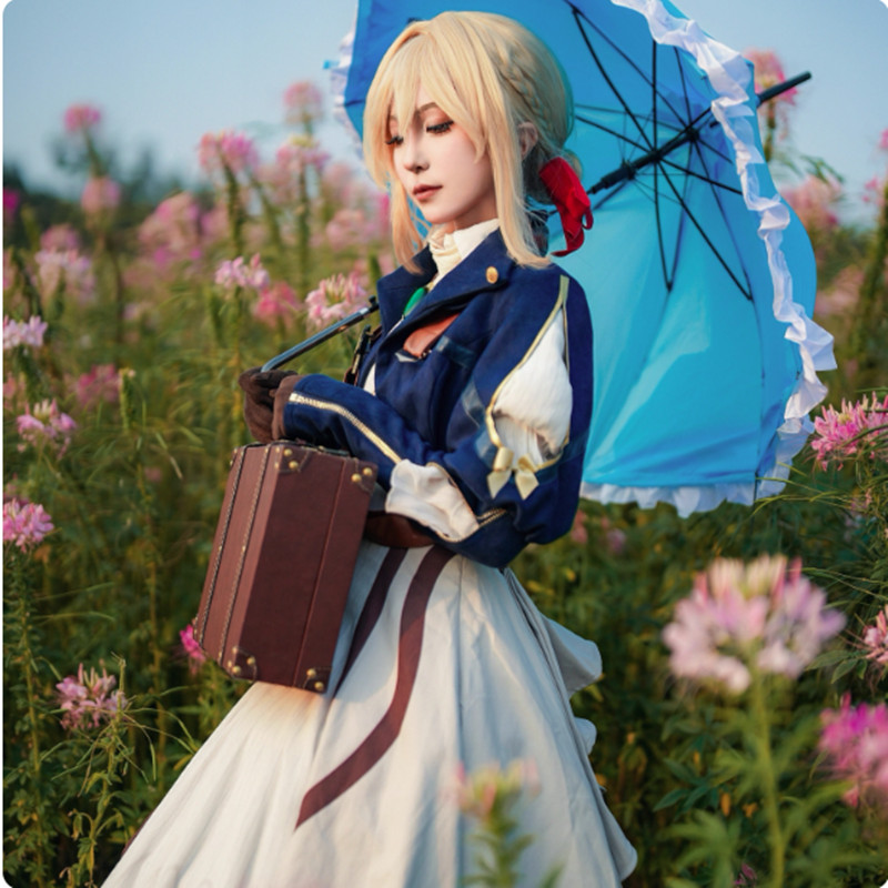 Violet Evergarden Cosplay Costume Anime Cosplay Violet Evergarden Costume for Women Halloween Violet