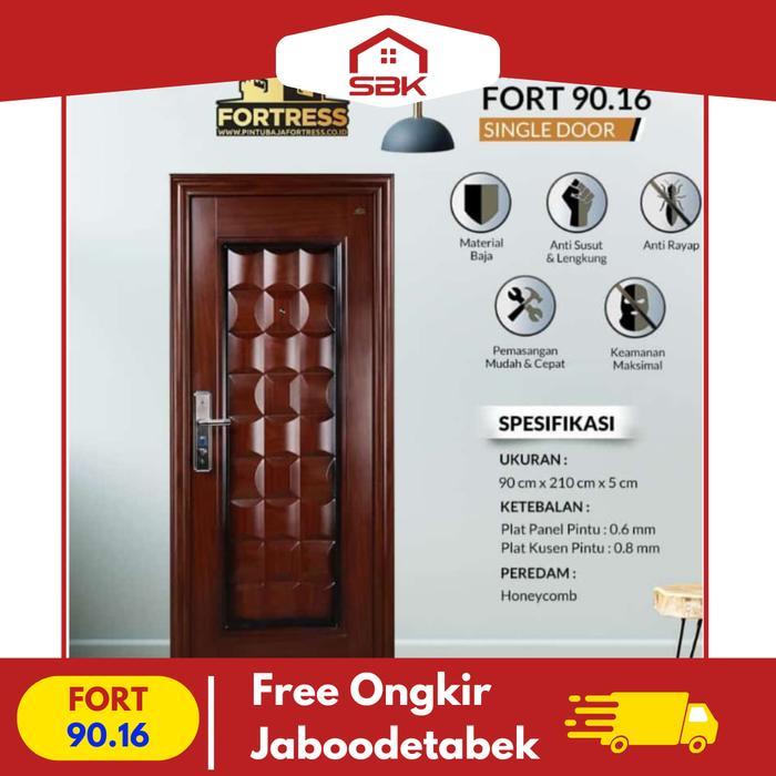 Pintu Kamar Pintu Utama Baja 90x210 Fortress 90.16