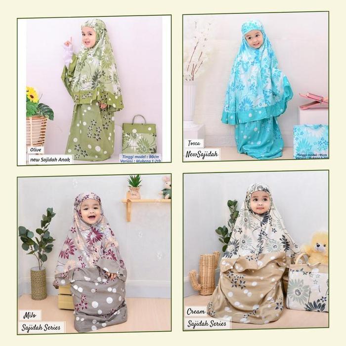 MUKENA ANAK 1 2 3 4 5 6 7 TAHUN BAHAN ADEM RAYON PREMIUM