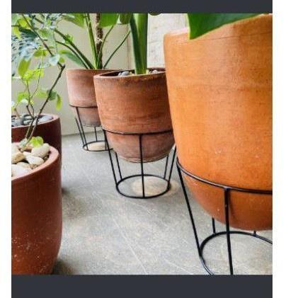 Mantabetul Standing Pot Lingkaran Bolak Balik/Dudukan Pot Lingkaran/Rak Bunga Besi/Rak Pot Tanaman