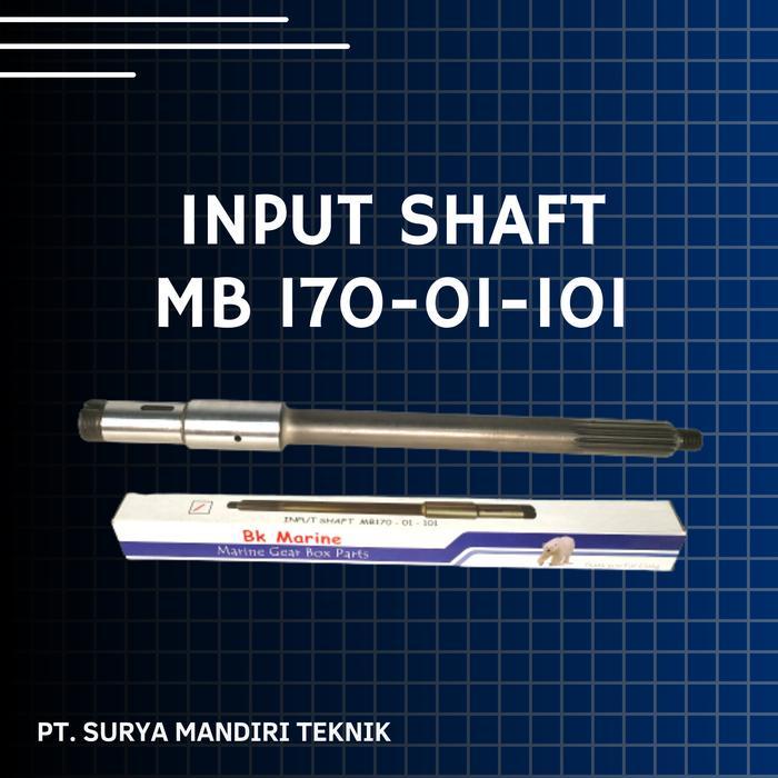 Mb170 Input Shaft Bk Mb170-01-101