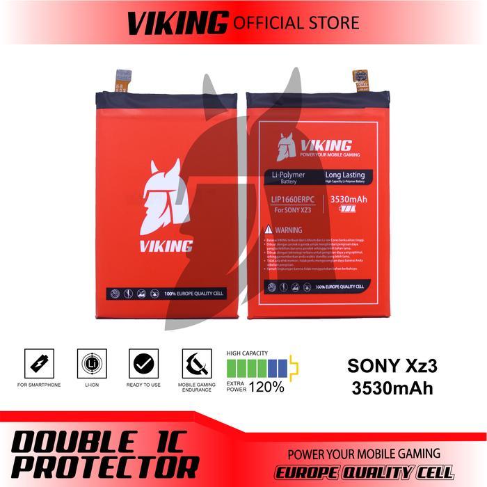 1e77- Viking Baterai Sony Xperia Xz3 Lip1660Erpc Double Power