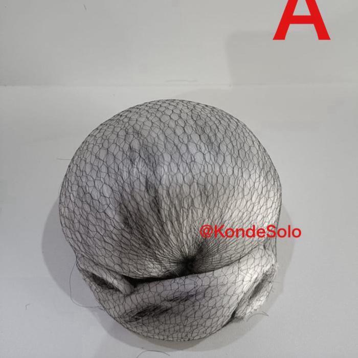 Sanggul Modern Uban Putih